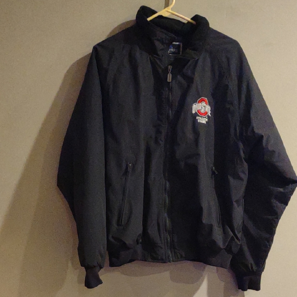 Holloway Ohio State Men's‎ Large Black Fleece Lined Coat